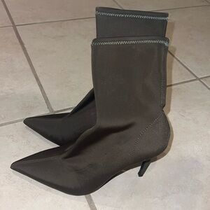 Olive green heels